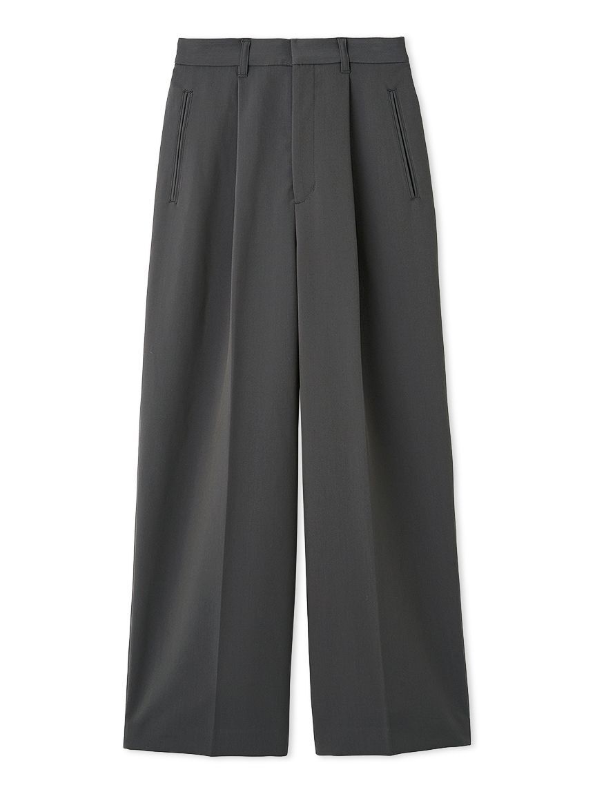 emmi atelier「タックワイドパンツ」|チノ|