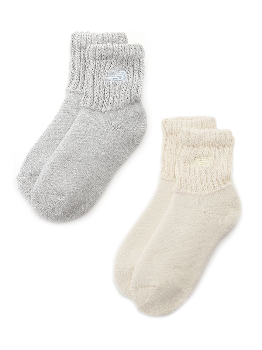 NEW BALANCE 「【New Balance for emmi】ショートコンフォートソックス2P」|ソックス|