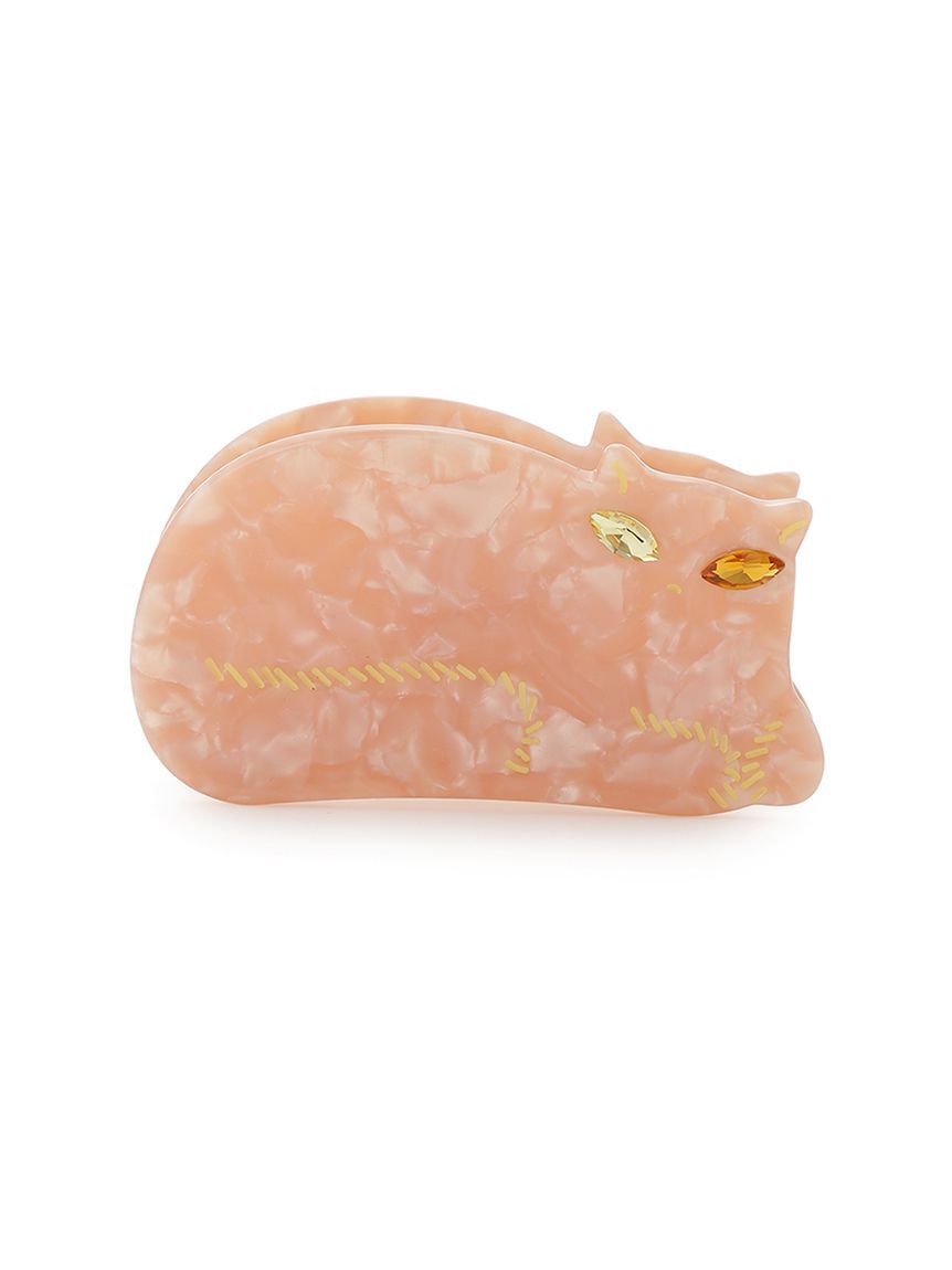 FURFUR「キャットモチーフビジューヘアクリップ」|ヘアバンド|PNK