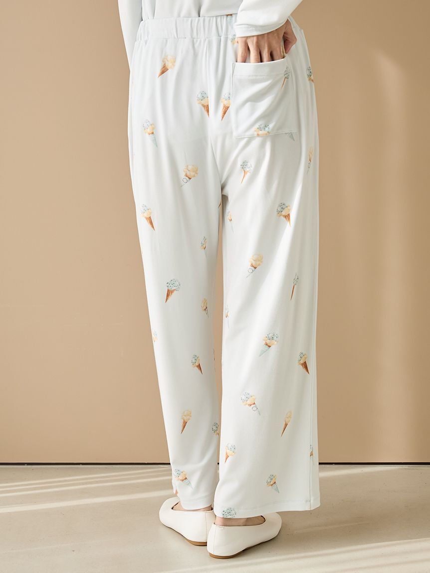 gelato pique「アイス柄ロングパンツ」|ルームウェア|