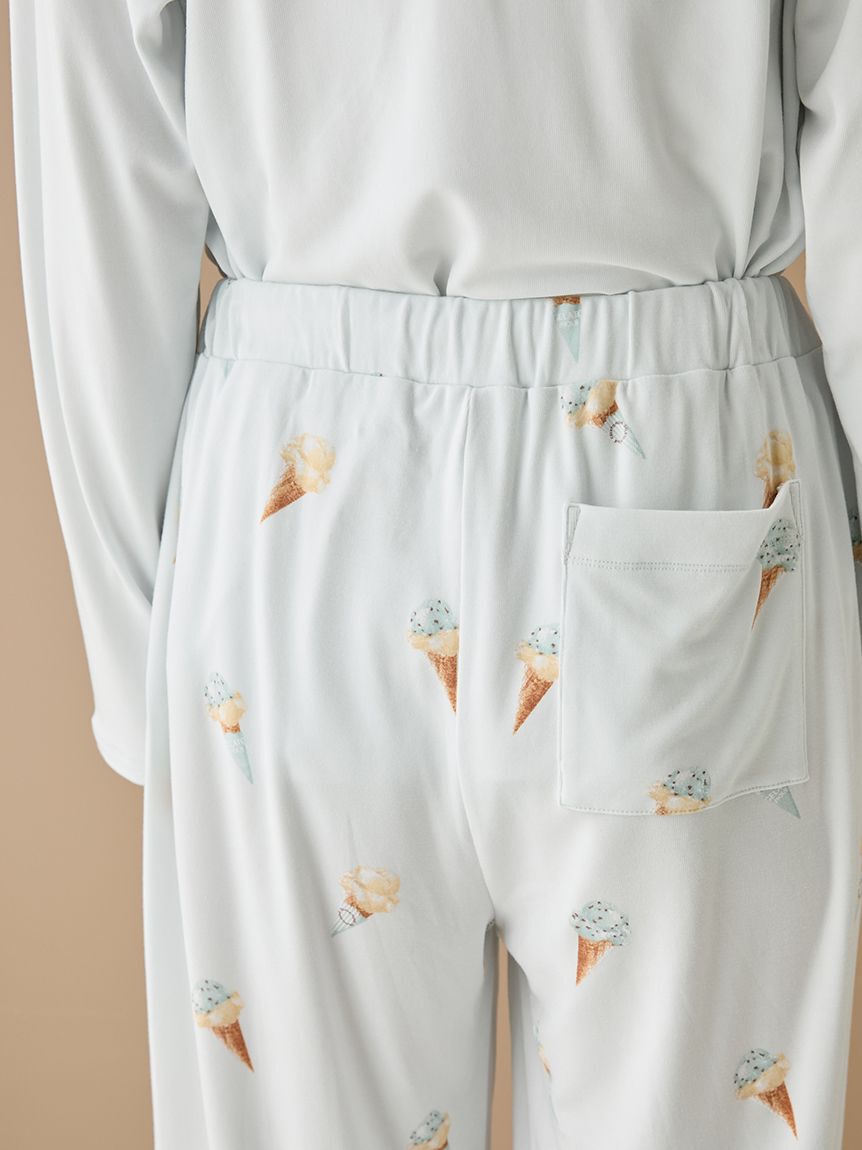 gelato pique「アイス柄ロングパンツ」|ルームウェア|