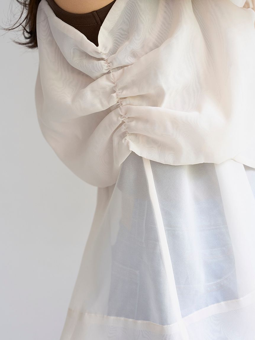 SNIDEL「デザインブラウスSETノースリカットソー」|タンクトップ|