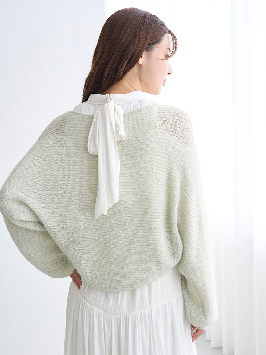 SNIDEL「ニットボレロカーディガン」|カーディガン|