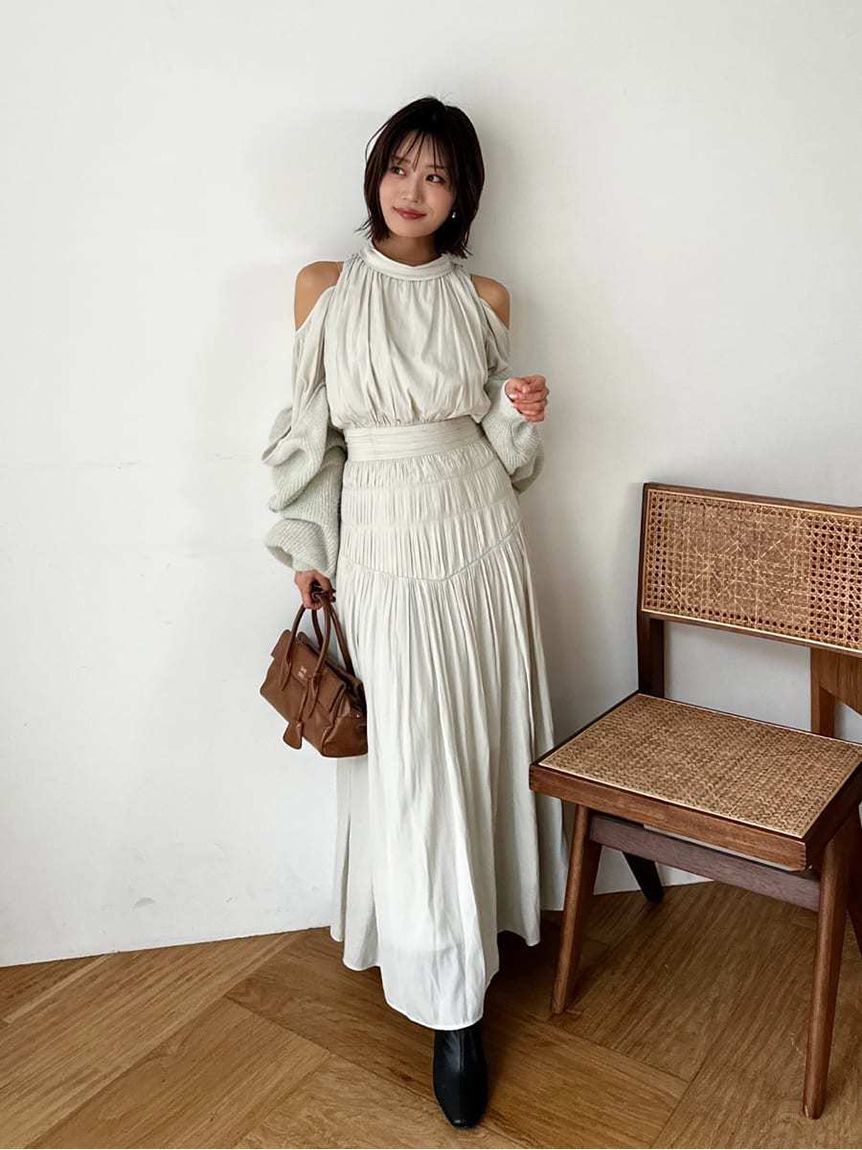 SNIDEL「ニットボレロカーディガン」|カーディガン|