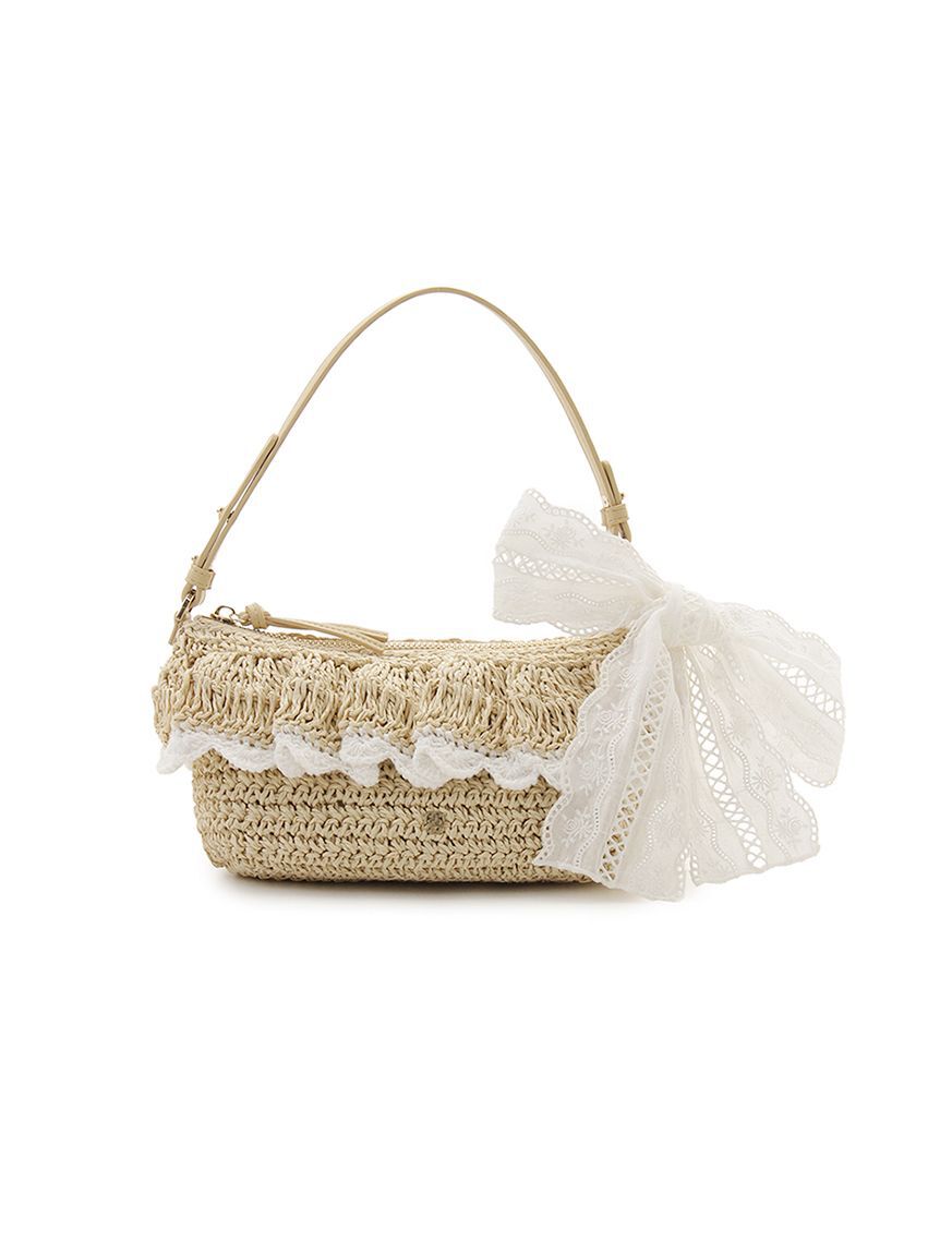 SNIDEL「フリルペーパーバッグ」|ハンドバッグ|