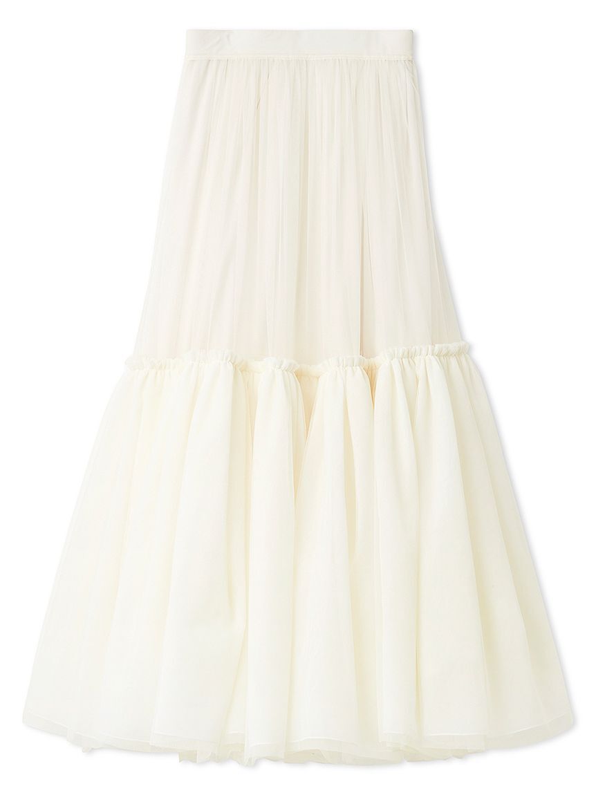 SNIDEL「トレンチチュールセットドレス」|ドレス|