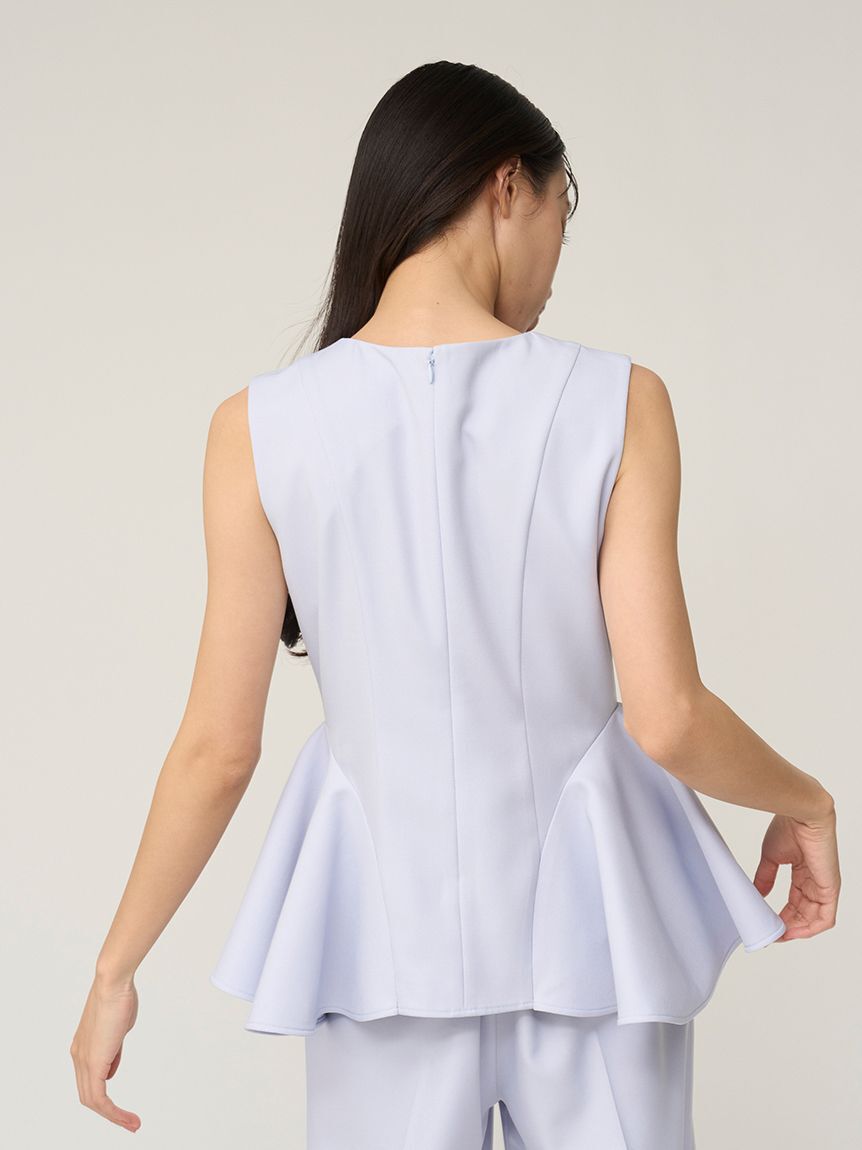 SNIDEL「ペプラムパンツセットアップ」|ワンピース|