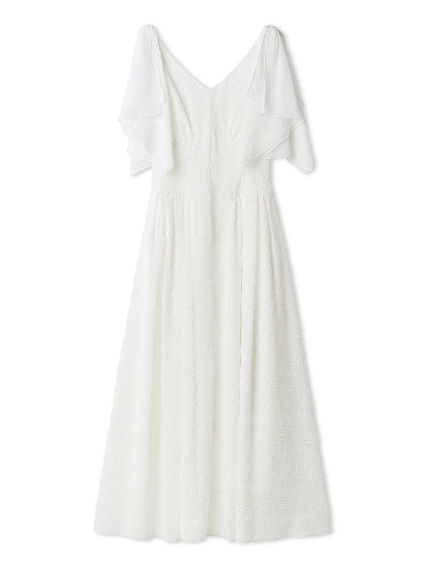 SNIDEL「リボンジャガードワンピース」|ワンピース|