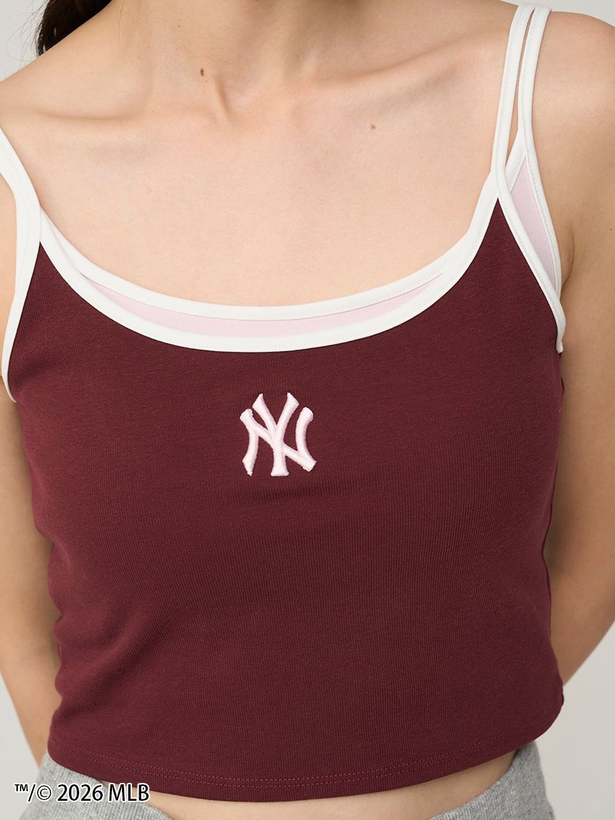 SNIDEL「【MLB】レイヤードカップイントップス」|Tシャツ・カットソー|