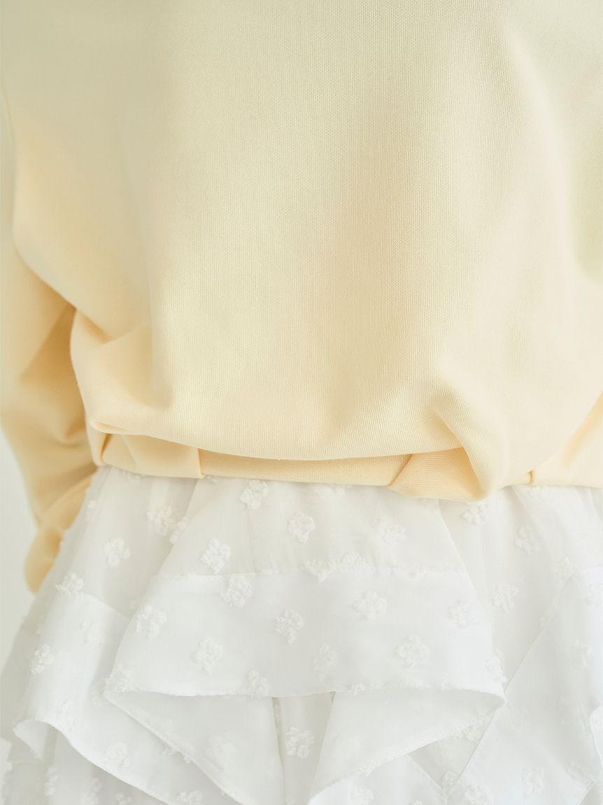 SNIDEL「オフショルタックスエット」|スウェット・ジャージ|