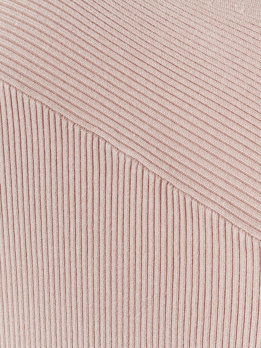 SNIDEL「リボンショルダーニットプルオーバー」|ニット・セーター|