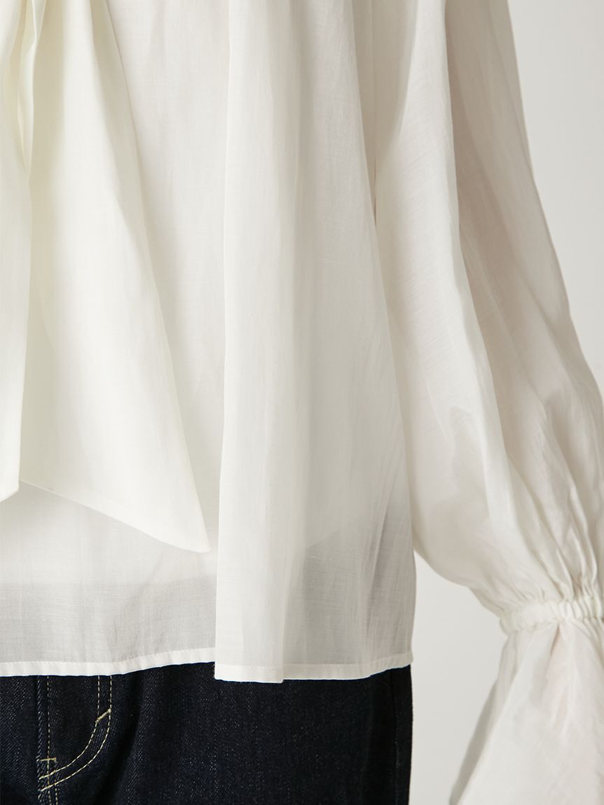 FRAY I.D「2wayシアーボウタイブラウス／ウォッシャブル」|シャツ・ブラウス|