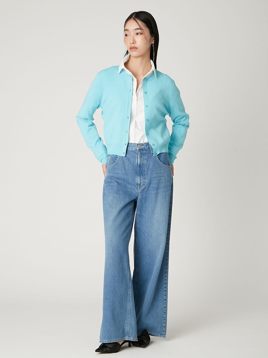 FRAY I.D「【Lee&times; FRAY I.D】ワイドパンツ」|デニム|