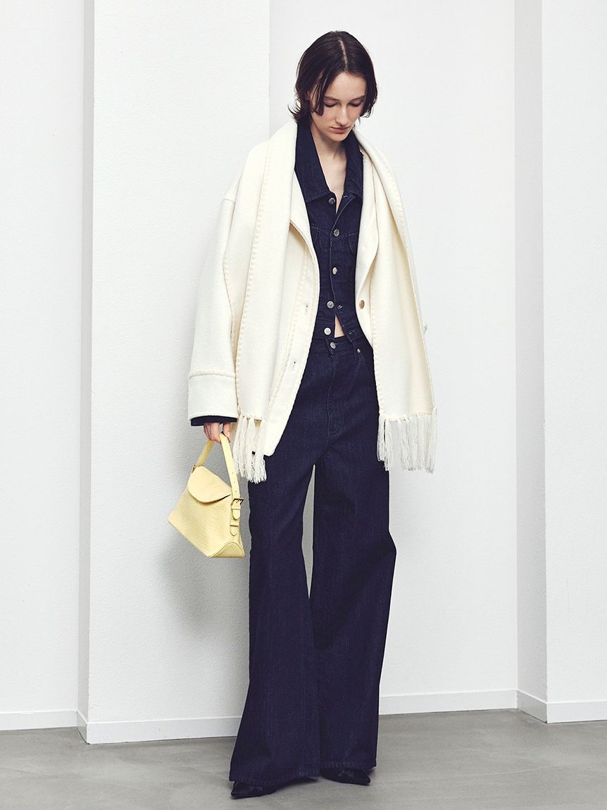 FRAY I.D「【Lee&times; FRAY I.D】ワイドパンツ」|デニム|