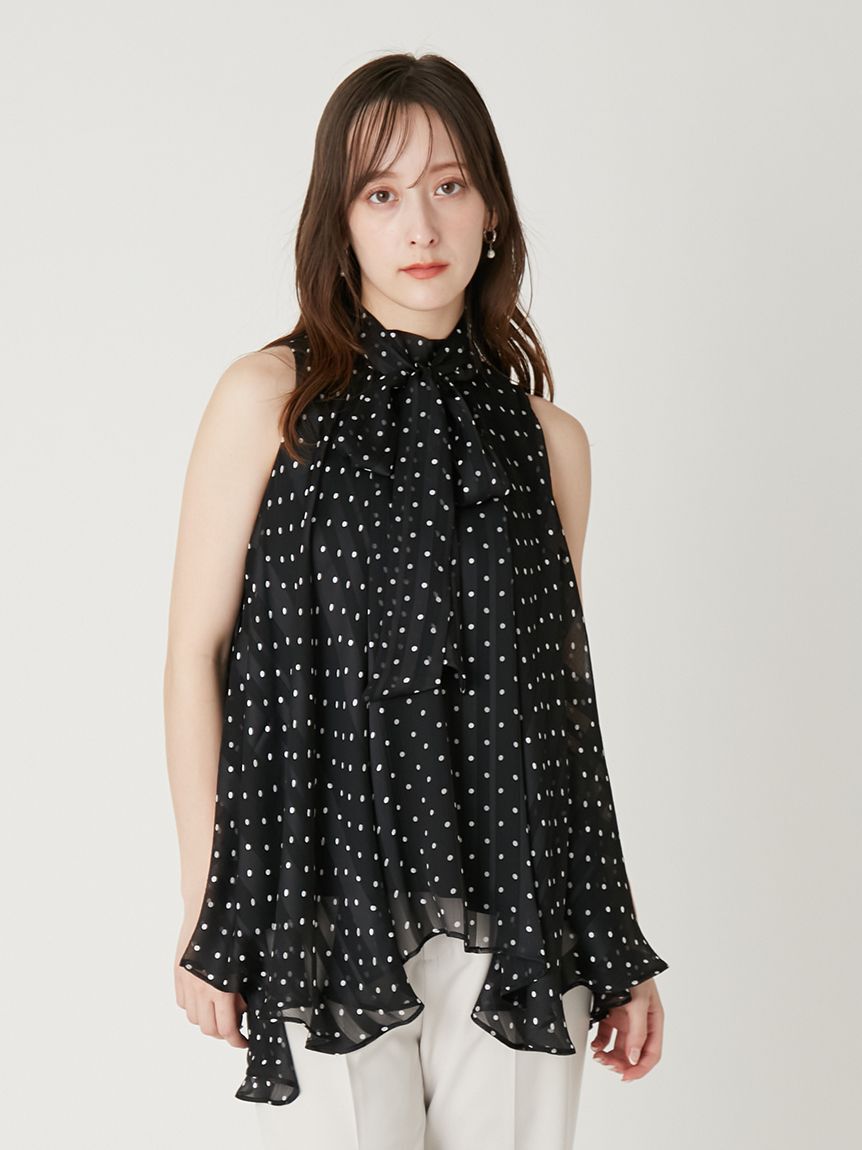 FRAY I.D「リボンタイホルターブラウス」|シャツ・ブラウス|