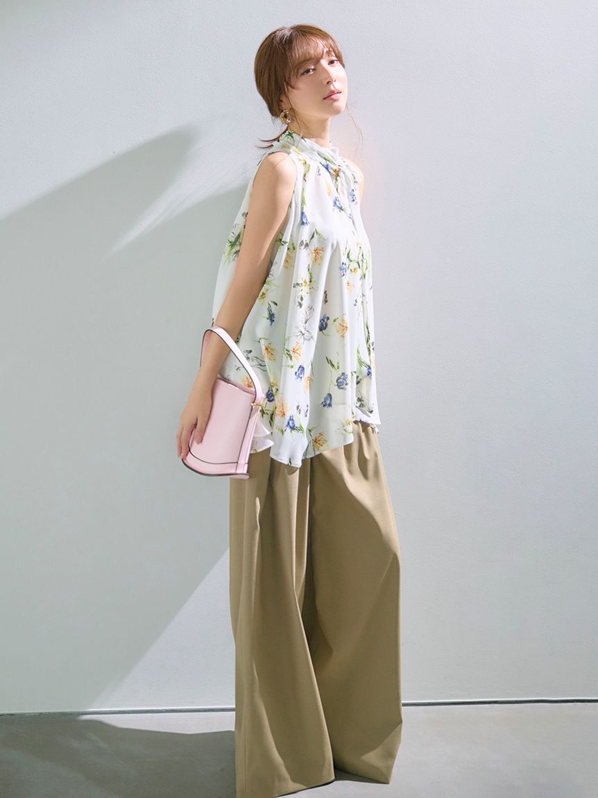 FRAY I.D「リボンタイホルターブラウス」|シャツ・ブラウス|