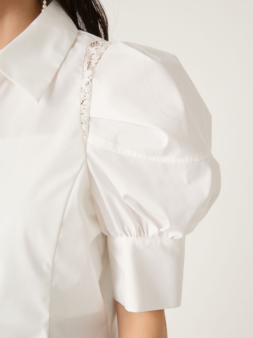 FRAY I.D「タックバルーンスリーブブラウス」|シャツ・ブラウス|