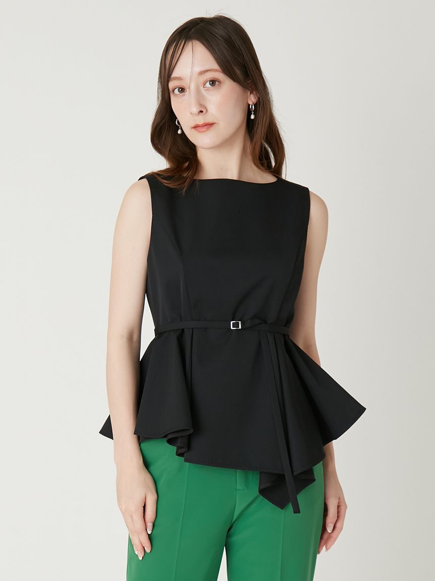 FRAY I.D「アシメペプラムチュニック」|チュニック|