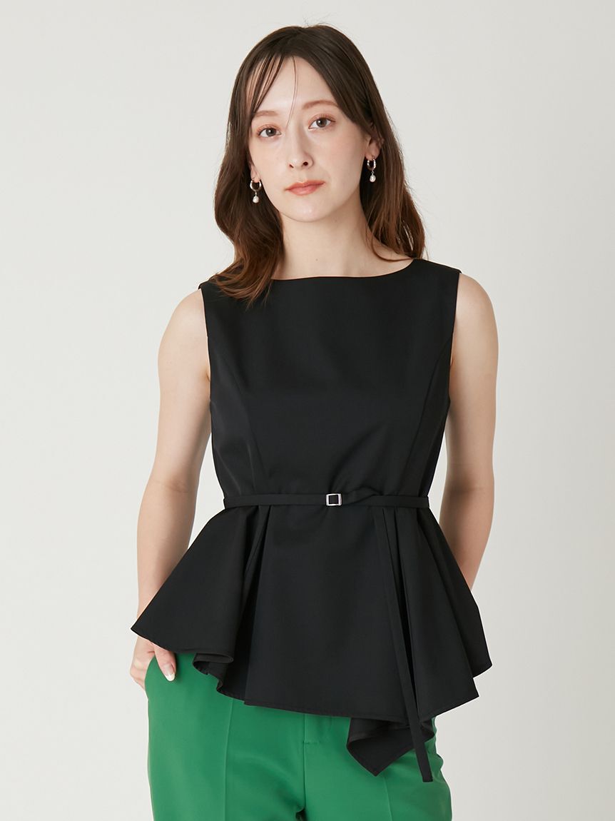 FRAY I.D「アシメペプラムチュニック」|チュニック|