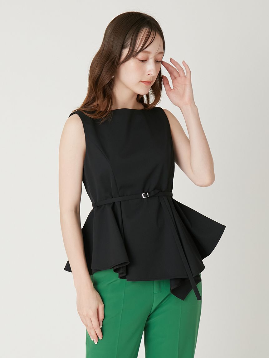 FRAY I.D「アシメペプラムチュニック」|チュニック|