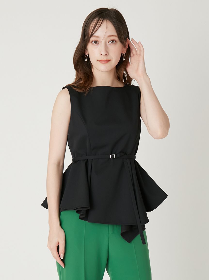 FRAY I.D「アシメペプラムチュニック」|チュニック|