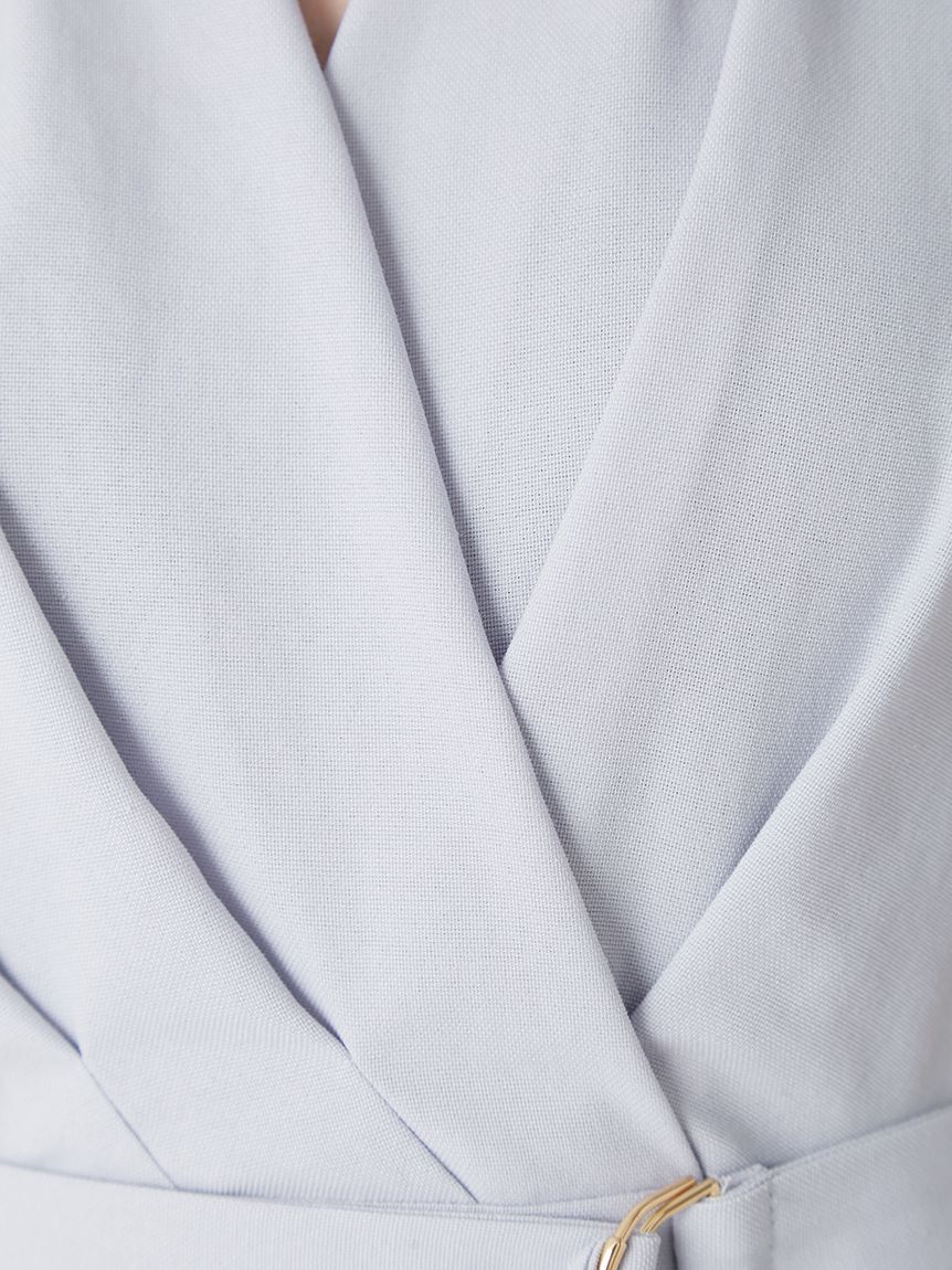 FRAY I.D「カシュクールベルトタックワンピース」|ワンピース|