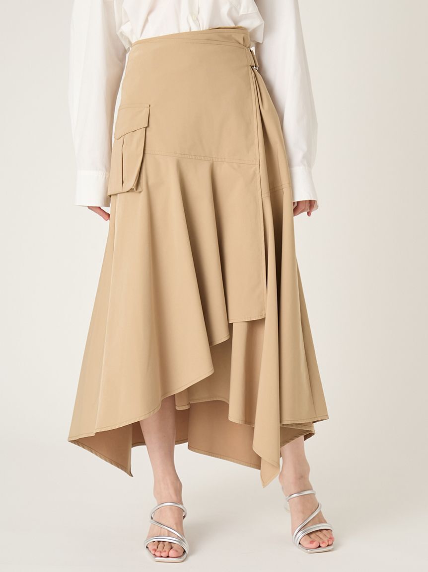 FRAY I.D「イレヘムミリタリースカート」|スカート|