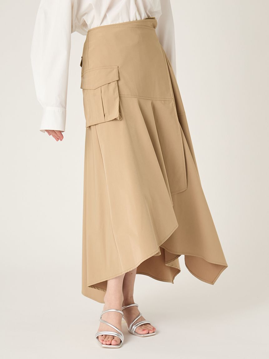 FRAY I.D「イレヘムミリタリースカート」|スカート|