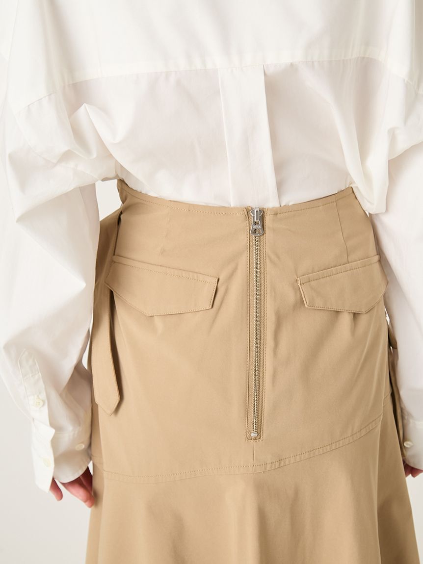 FRAY I.D「イレヘムミリタリースカート」|スカート|