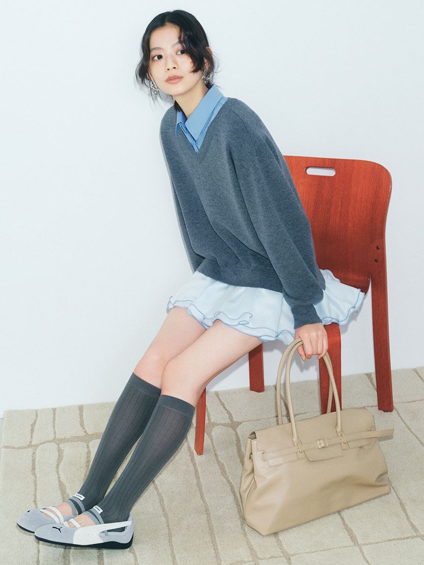 LILY BROWN「ベルテッドラージショルダーバッグ」|ショルダー・メッセンジャー|