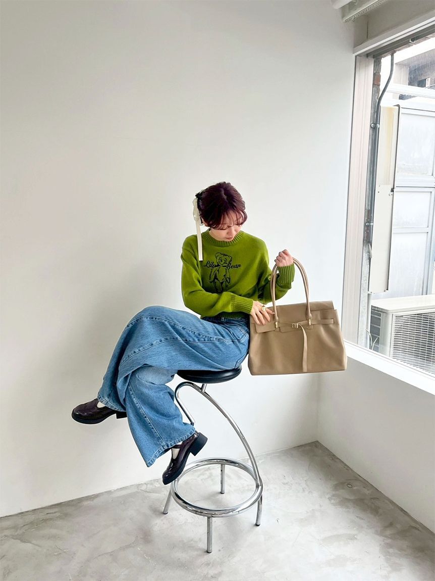 LILY BROWN「ベルテッドラージショルダーバッグ」|ショルダー・メッセンジャー|