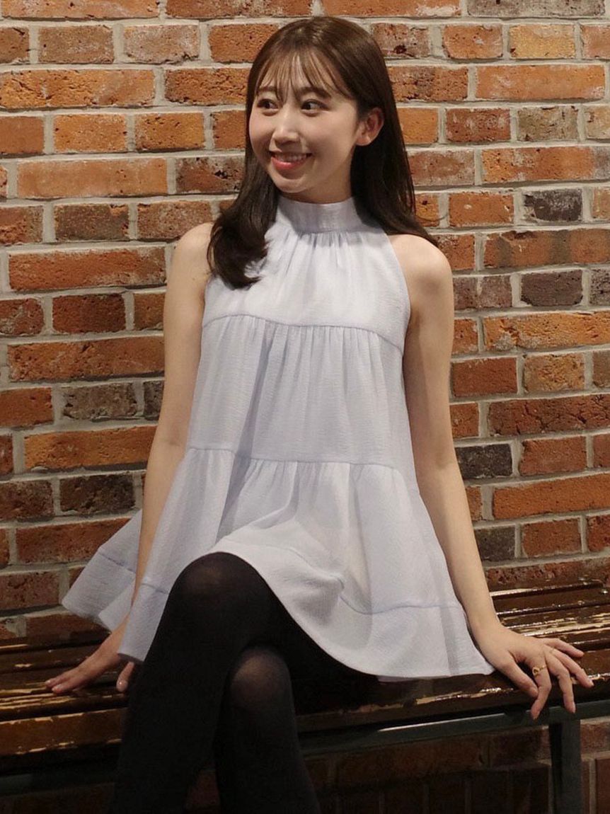 LILY BROWN「【WEB限定カラー】アメスリティアードブラウス」|シャツ・ブラウス|