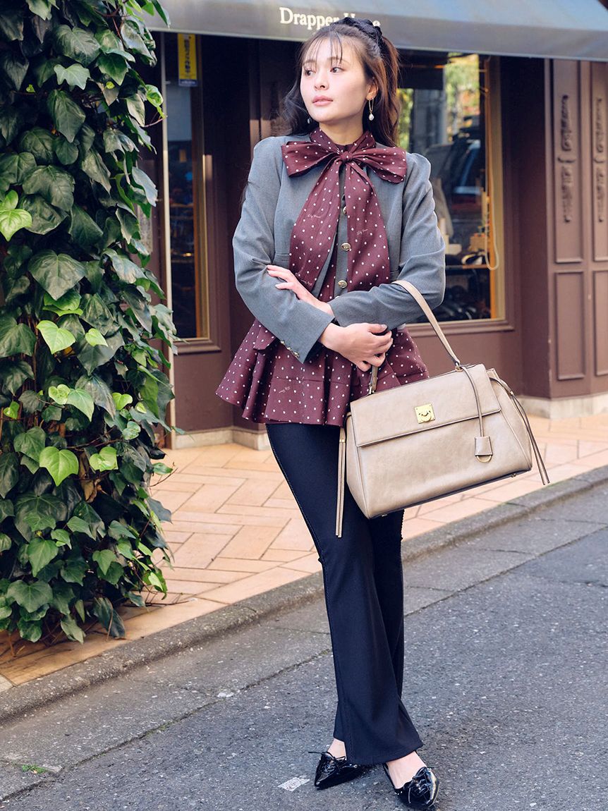 LILY BROWN「【WEB限定カラー】アメスリティアードブラウス」|シャツ・ブラウス|