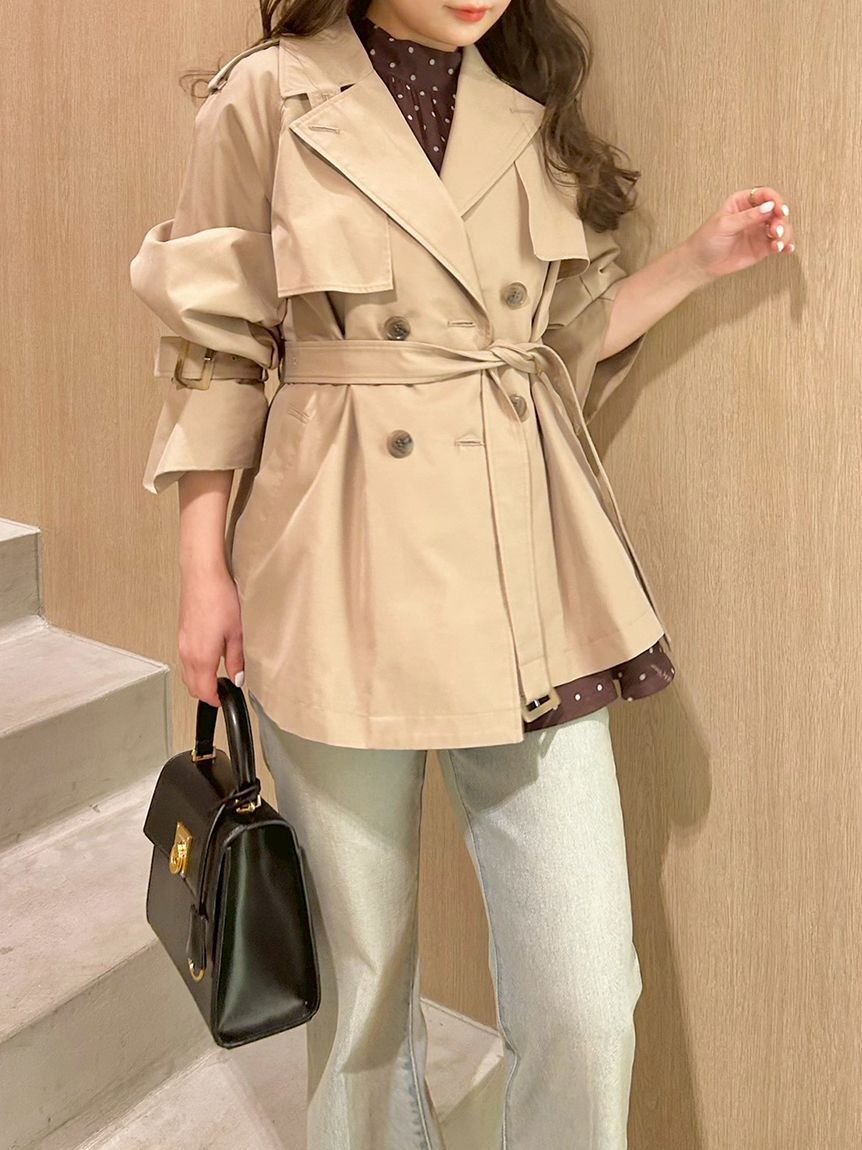 LILY BROWN「【WEB限定カラー】アメスリティアードブラウス」|シャツ・ブラウス|