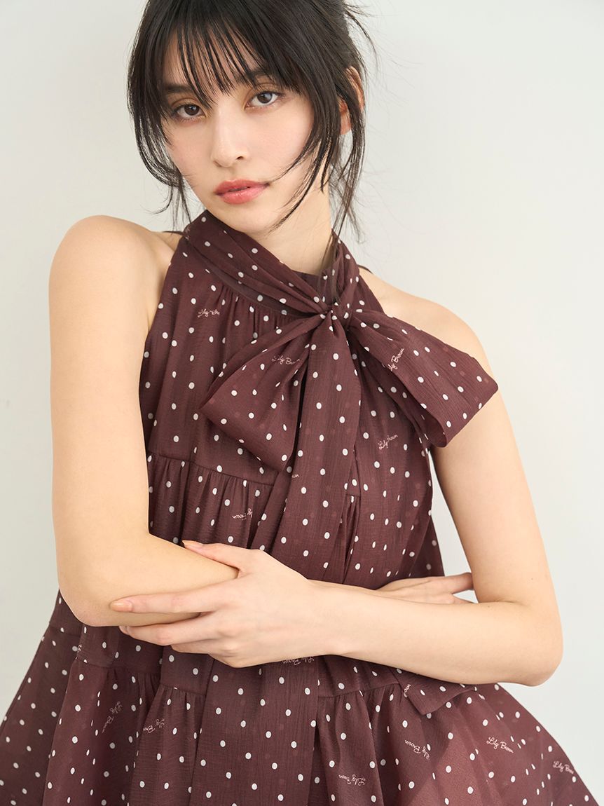 LILY BROWN「【WEB限定カラー】アメスリティアードブラウス」|シャツ・ブラウス|BRW