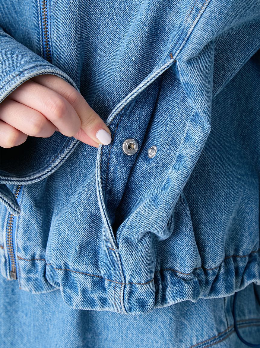 LILY BROWN「バルーンジップブルゾン」|ブルゾン・スタジャン|