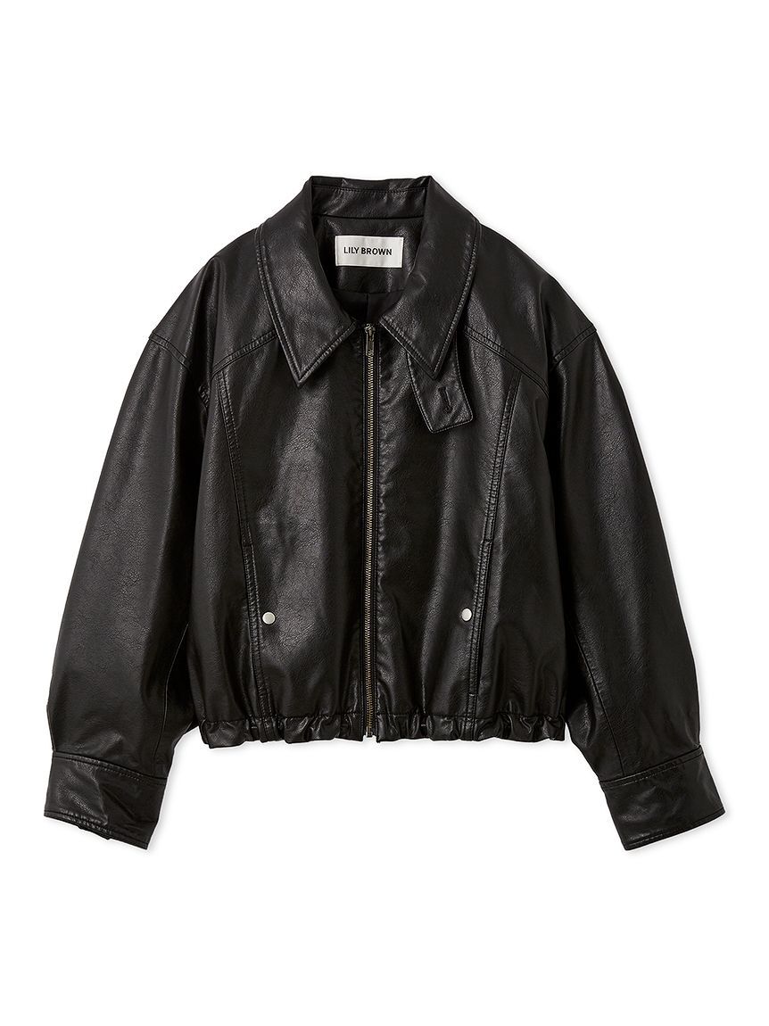 LILY BROWN「バルーンジップブルゾン」|ブルゾン・スタジャン|