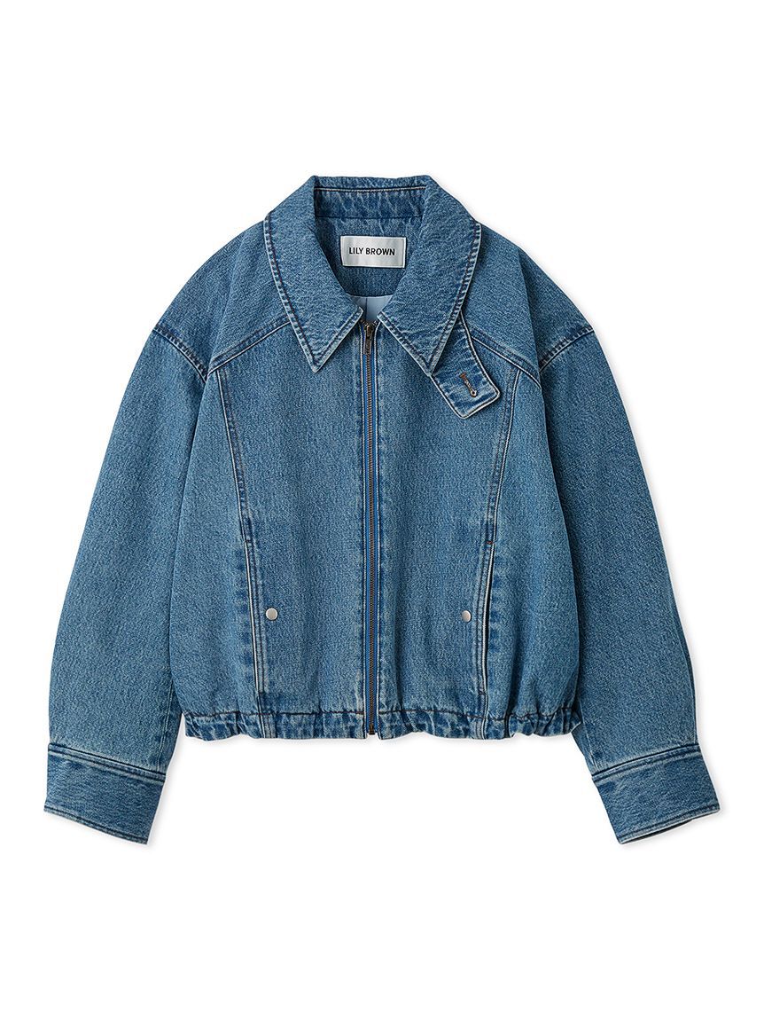 LILY BROWN「バルーンジップブルゾン」|ブルゾン・スタジャン|