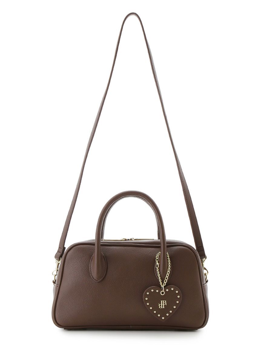 LILY BROWN「ハートチャーム付きボストンバッグ」|ボストンバッグ|