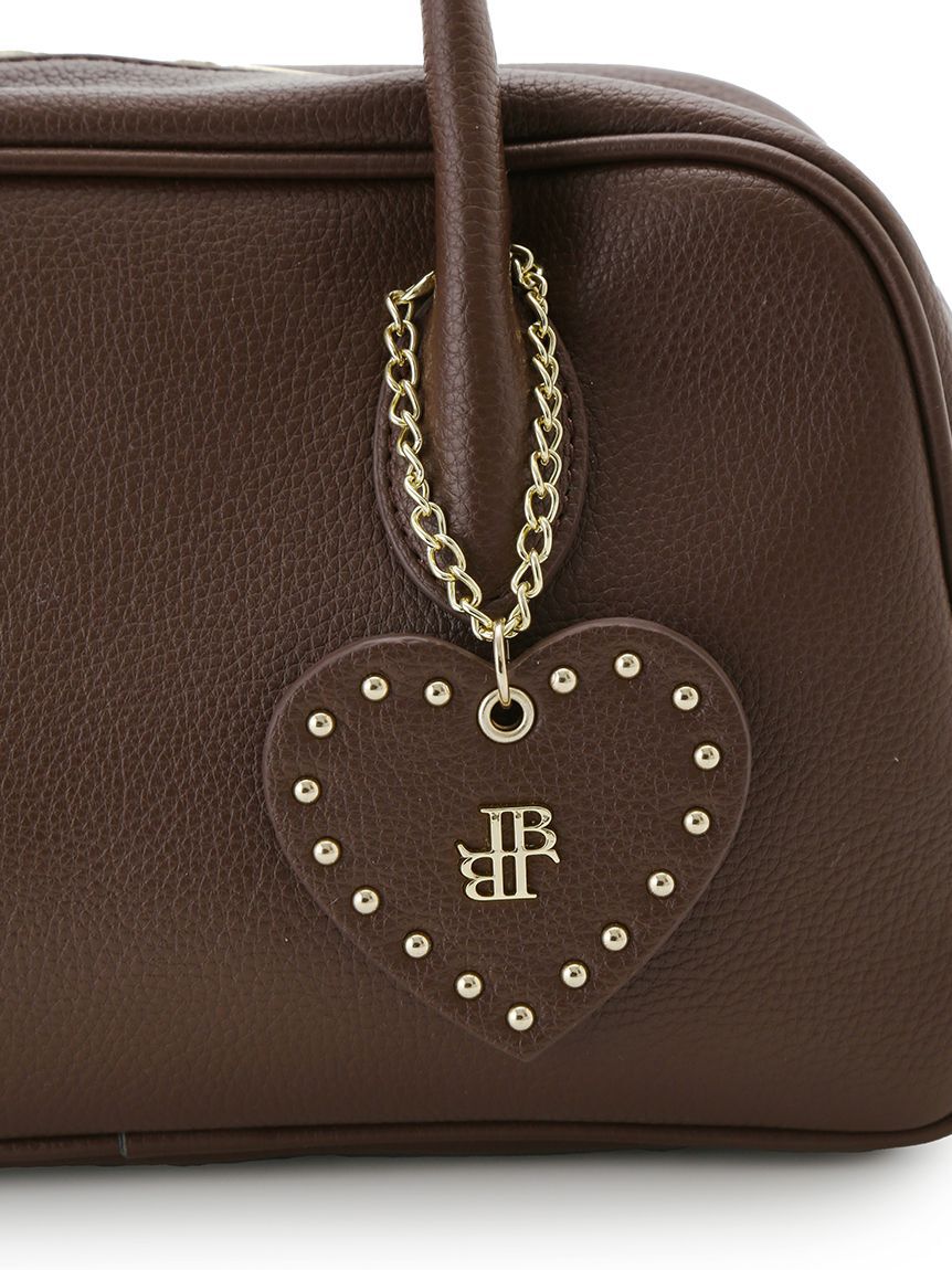 LILY BROWN「ハートチャーム付きボストンバッグ」|ボストンバッグ|