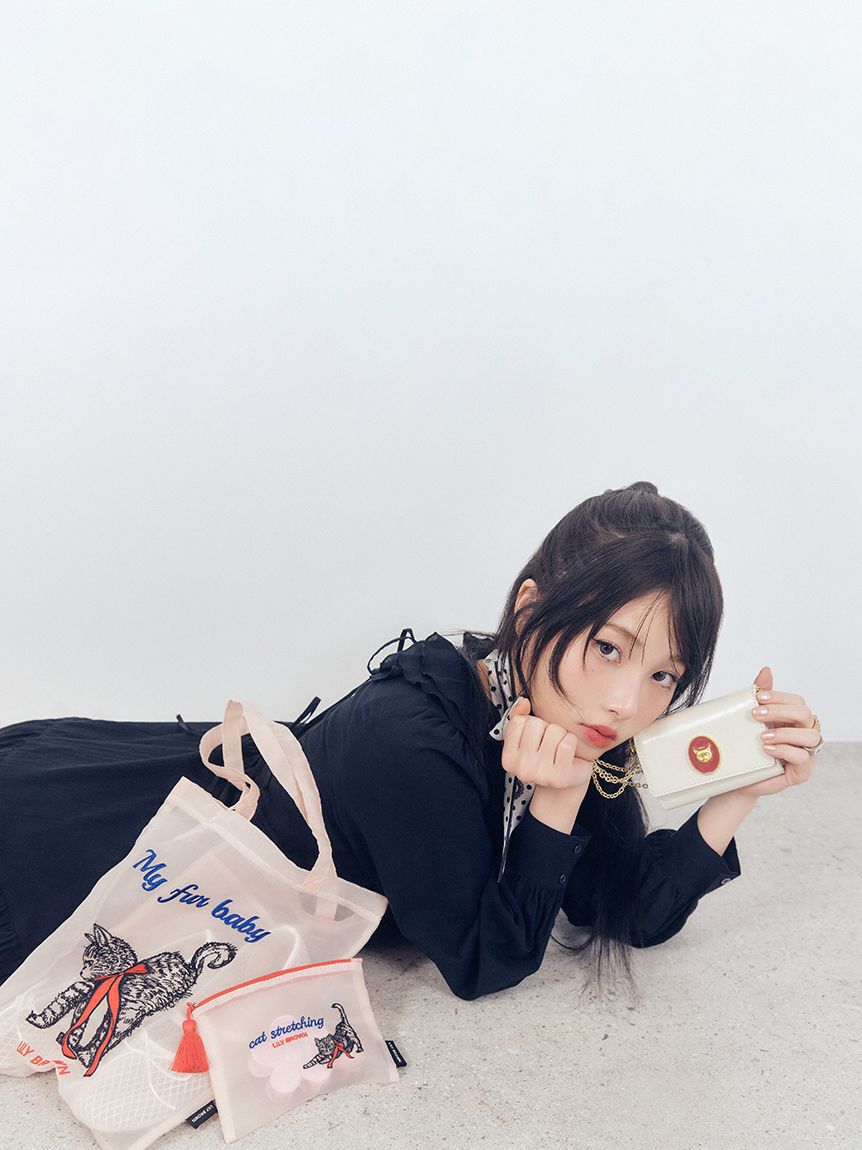 LILY BROWN「CATモチーフウォレットショルダー」|ショルダー・メッセンジャー|