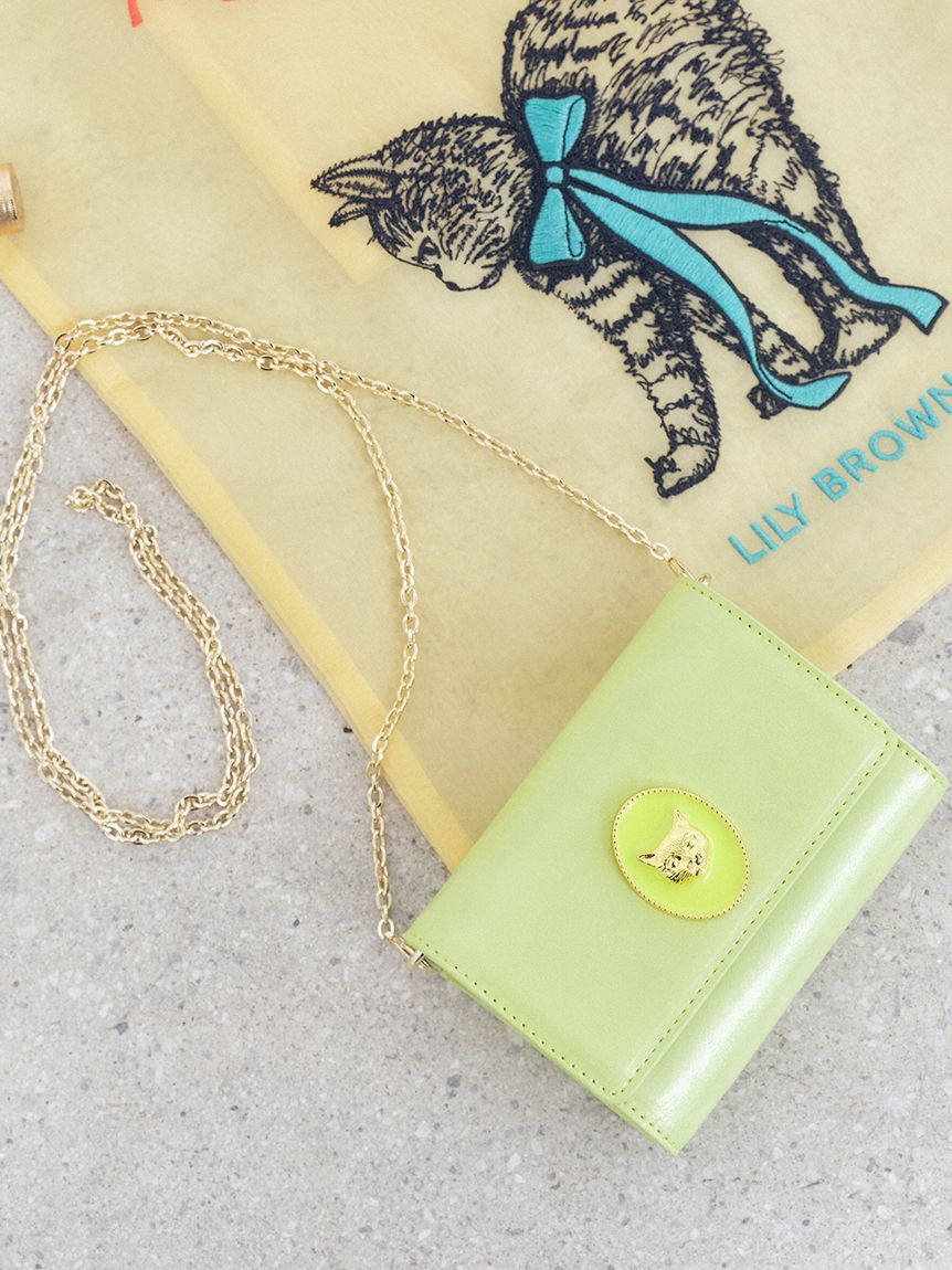 LILY BROWN「CATモチーフウォレットショルダー」|ショルダー・メッセンジャー|LIME
