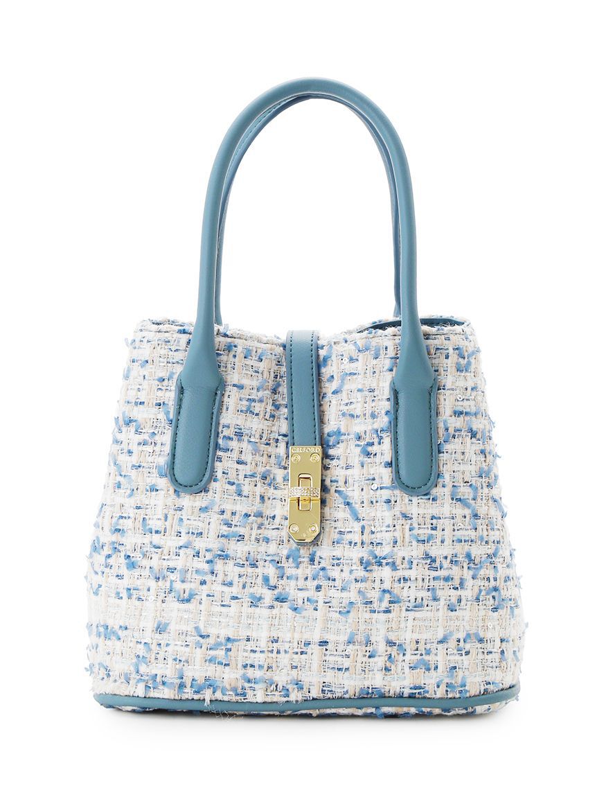 CELFORD「メタルポイントツイードトートバッグ」|トートバッグ|