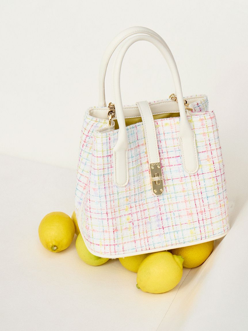 CELFORD「メタルポイントツイードトートバッグ」|トートバッグ|