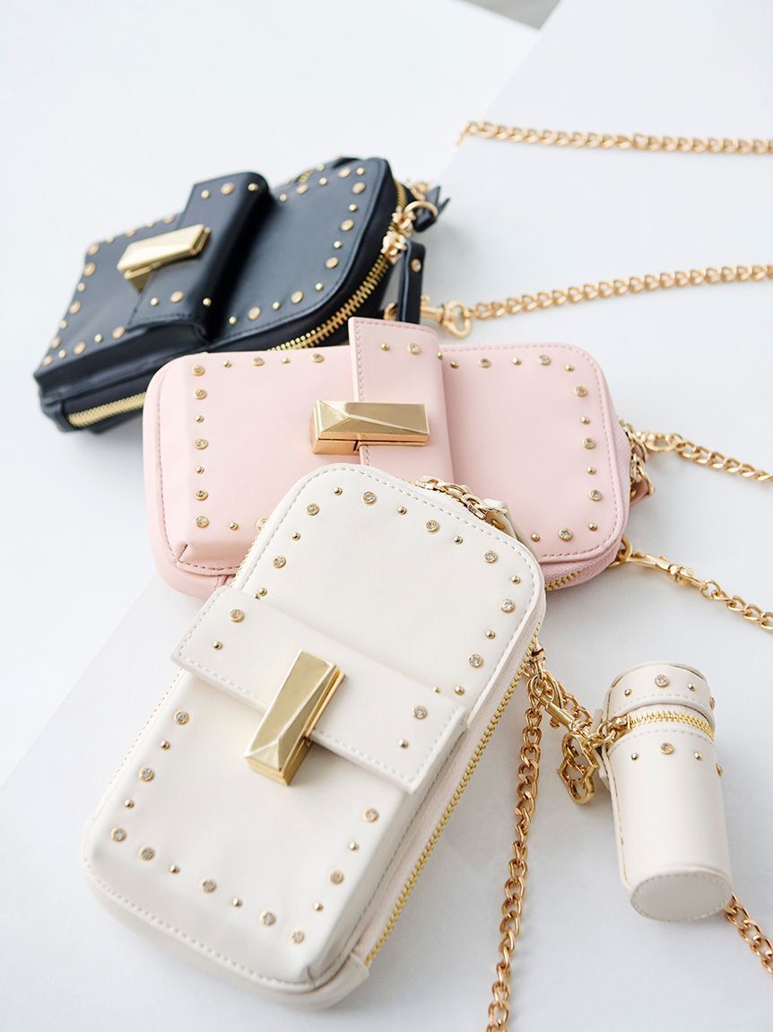 CELFORD「【リュタン】ビジュースタッズマルチショルダー」|ショルダー・メッセンジャー|