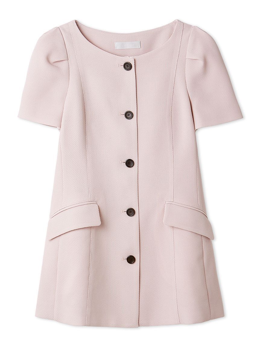 CELFORD「からみ織ペプラムジャケット」|テーラードジャケット|