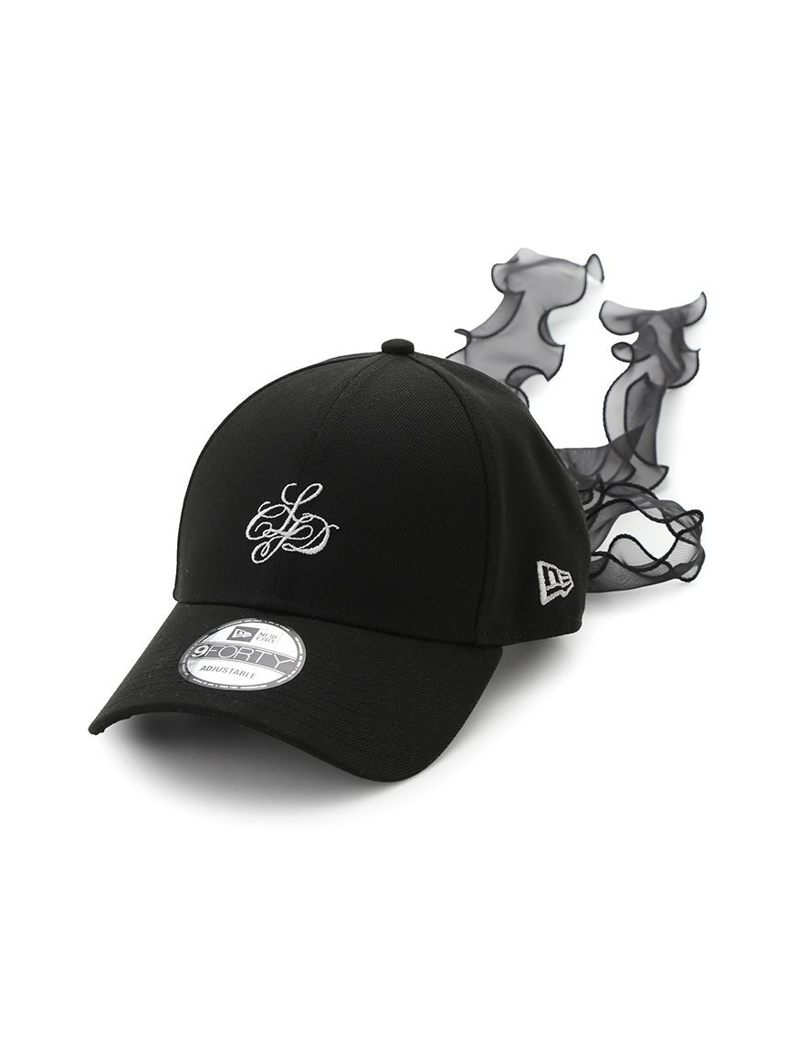CELFORD「【CELFORD NEW ERA】コラボシアーリボン付きキャップ」|キャップ・キャスケット|BLK