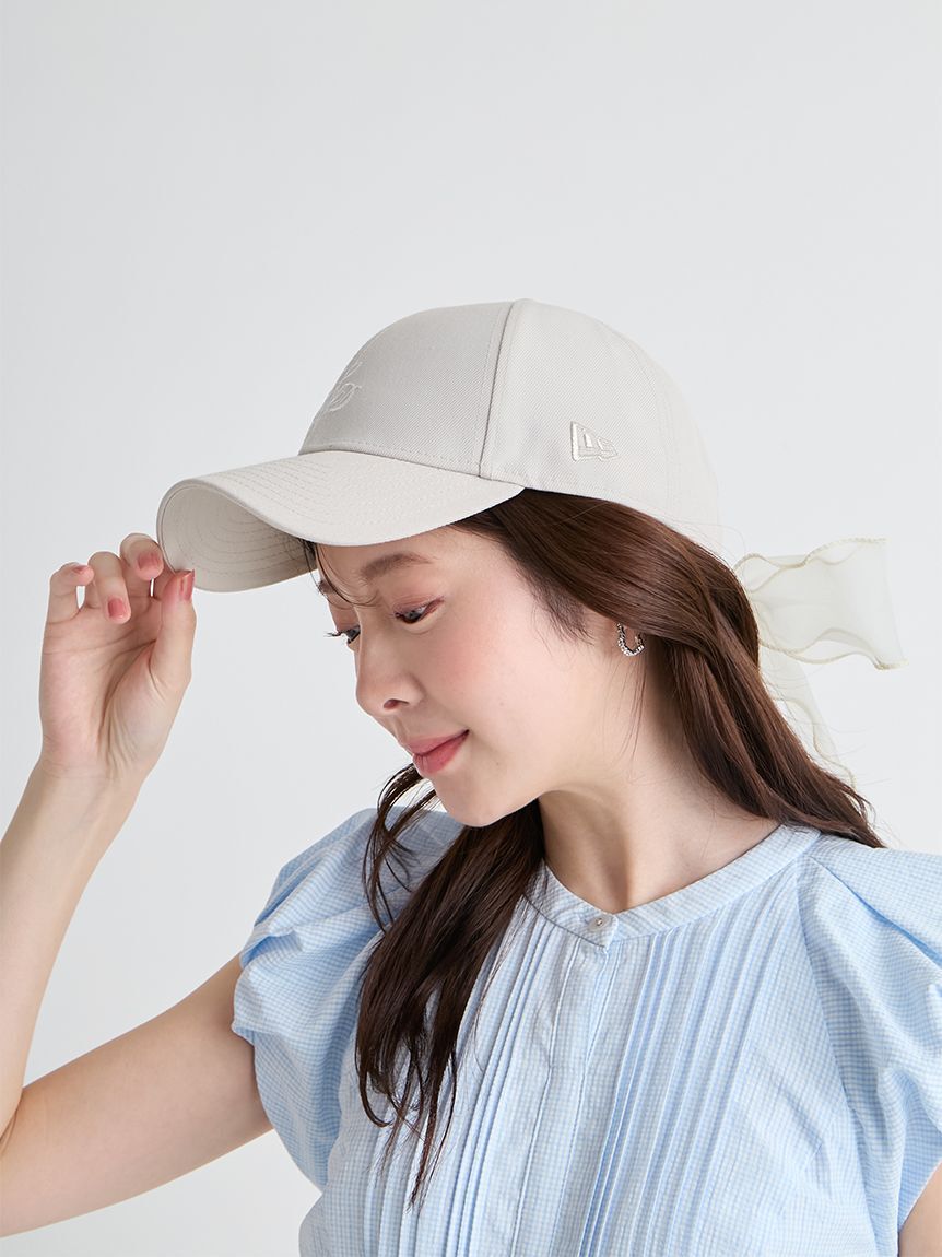 CELFORD「【CELFORD NEW ERA】コラボシアーリボン付きキャップ」|キャップ・キャスケット|