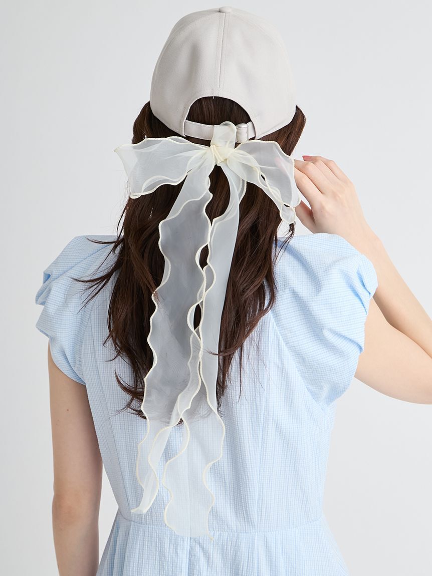 CELFORD「【CELFORD NEW ERA】コラボシアーリボン付きキャップ」|キャップ・キャスケット|