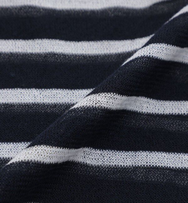 MACKINTOSH PHILOSOPHY「シアーボーダーワイドニット」|ニット・セーター|